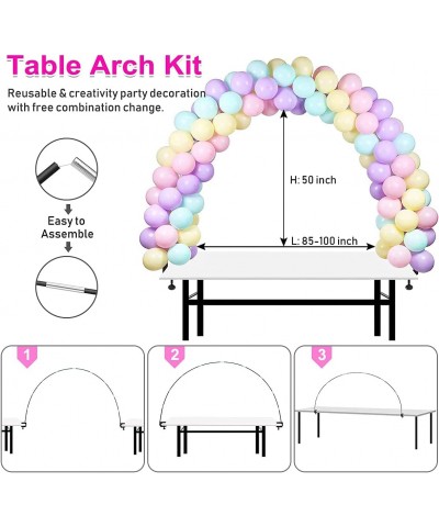 Balloon Pump and Balloon Arch Kit 172Pcs Portable Balloon Air Pump with 12Ft Balloon Arch Stand and 110Pcs Balloons for Party...