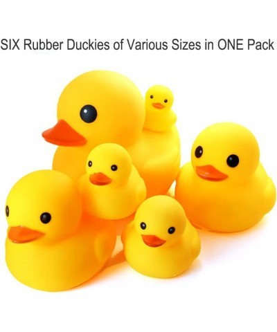 Rubber Duck Family Pack Ducky Baby Bath Toy for Kids (Pack of 6) $30.86 Bathtub Toys