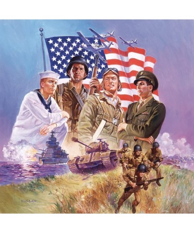 The Armed Forces - America Puzzle - 500 Piece Jigsaw Puzzle by SunsOut $33.50 Jigsaw Puzzles