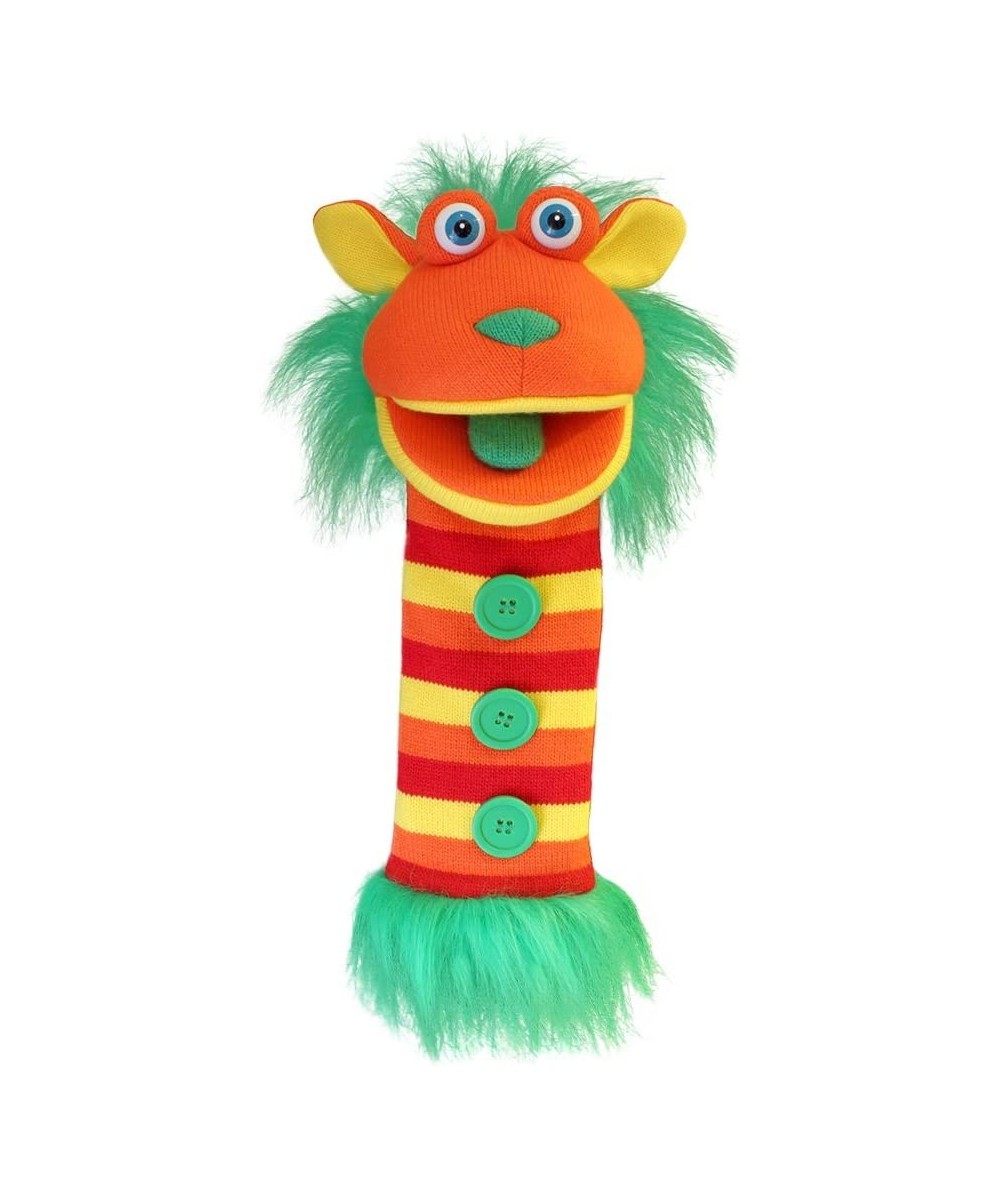 Knitted Puppet - Buttons $49.74 Hand Puppets