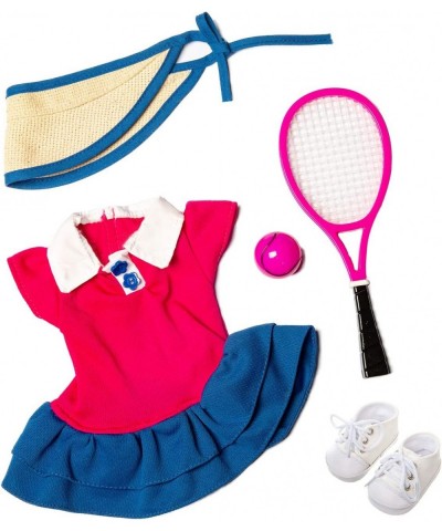 American Doll Clothes Tennis Outfit for 18 Inch Doll Clothes- Includes Hat Dress Racket Ball and Shoes.Fit American Doll Our ...