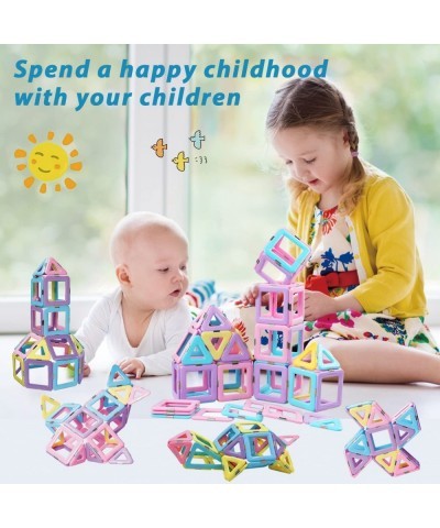 Magnetic Building Blocks Set Toys for 3 4 5 6 7 8+ Year Old Boys Girls Gift Kids Magnetic Tile Educational Toys for Toddlers ...