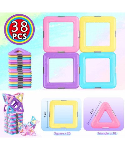 Magnetic Building Blocks Set Toys for 3 4 5 6 7 8+ Year Old Boys Girls Gift Kids Magnetic Tile Educational Toys for Toddlers ...