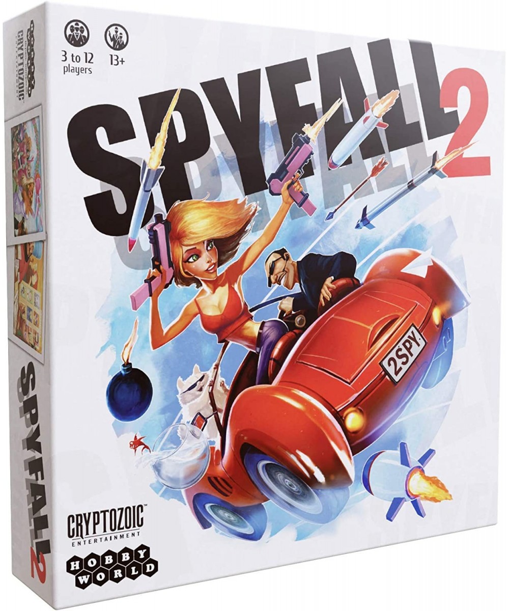 Spyfall 2 - The Perfect Party Game - Find the Spy Before Time Runs Out - Up to 3 to 12 Players - Board Games for Teens and Ad...