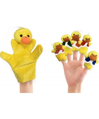 12pcs Plush Monkeys Ducks Finger Puppets Set for Toddlers with Animals Hand Puppets $23.62 Finger Puppets