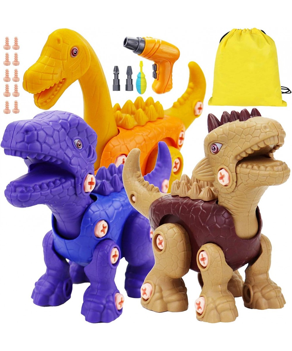 Take Apart Dinosaur Toys - Dinasor Toys for Boys and Girls Take Apart Toys with Electric Drill Build a Dinosaur Kit for Kids ...