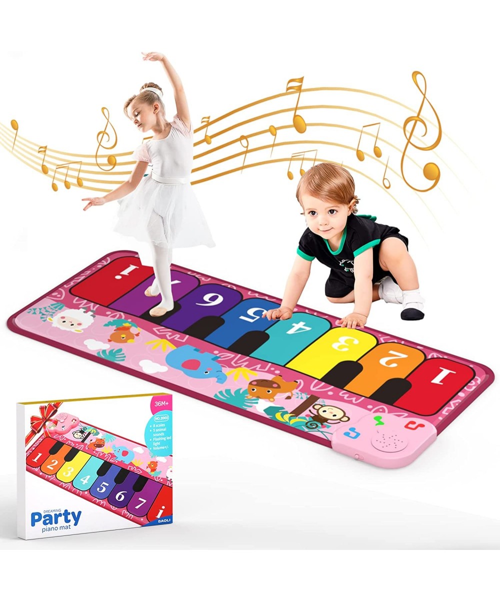 Piano Mat Kids Toys Musical Piano Keyboard Dance Mat Early Educational Toys for Baby Girls Boys Toddlers for Kids $22.39 Kids...