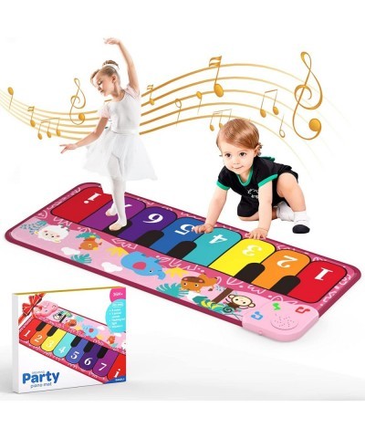 Piano Mat Kids Toys Musical Piano Keyboard Dance Mat Early Educational Toys for Baby Girls Boys Toddlers for Kids $22.39 Kids...