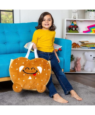 Shaggy Baggie Tote Bag - Kid's reusable bag with luxuriously soft plush for play dates sleepovers travel $44.25 Plush Figure ...