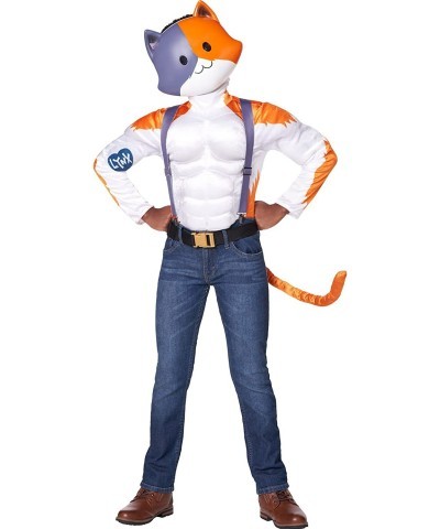 Youth Fortnite Meowscles Costume Multicolored Large $82.82 Kids' Costumes