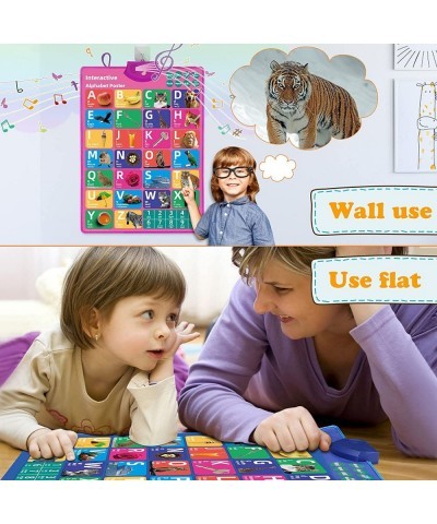 Electronic Interactive Alphabet Wall Chart(3 AAA Batteries Included) Learning Toys for Toddlers 1-3 Birthday Gifts Educationa...