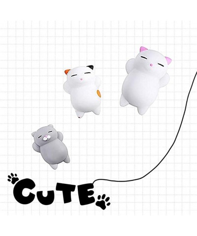 Mochi Squishy Toys 6 Pcs Mini Squishy Kawaii Cat Suqeeze Toys Animals Stress Toys Squishies $15.75 Miniature Novelty Toys