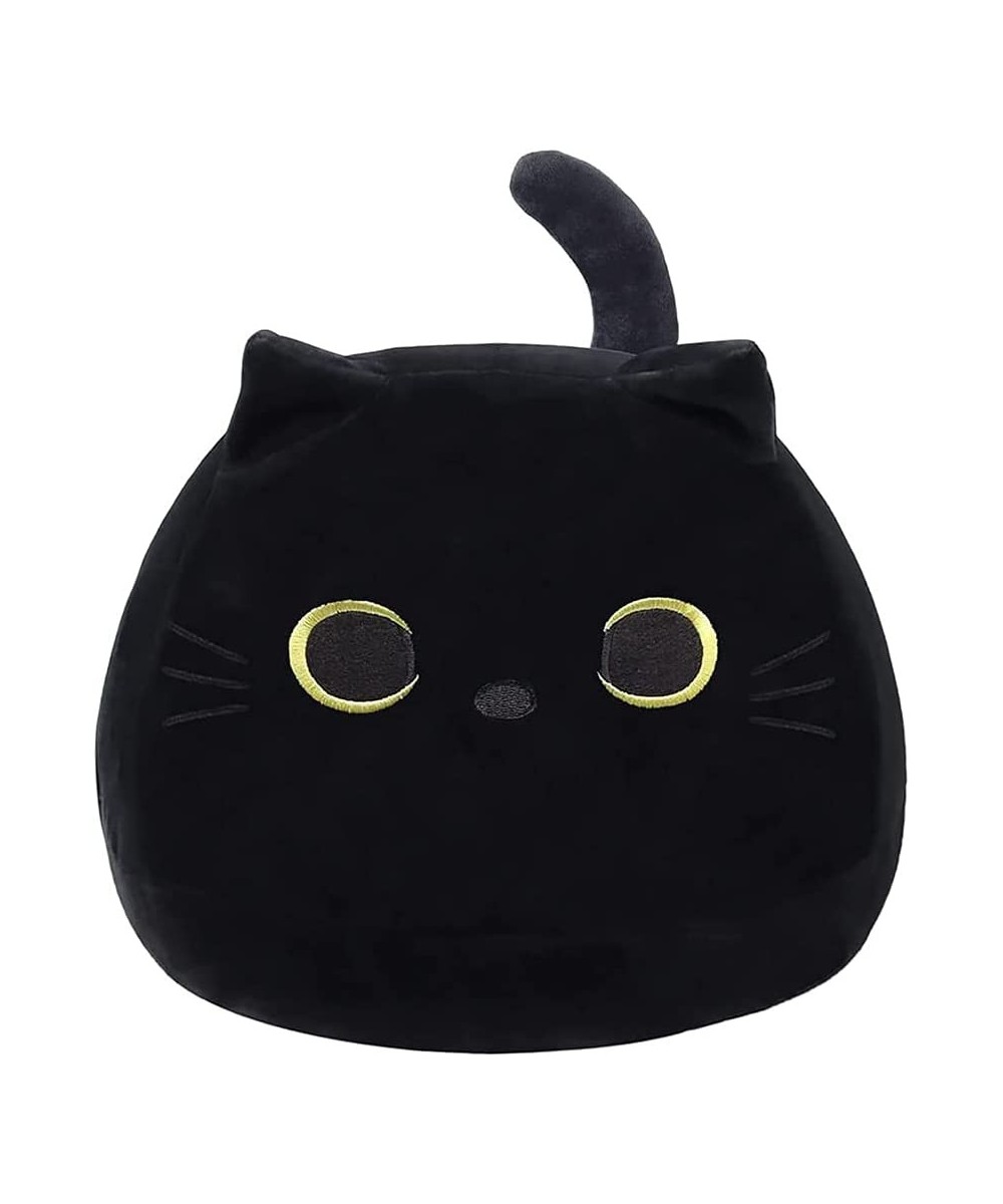 ZMUP Black Cat Plush Toy Cute Round Big-Eyed Black Cat Plush Pillow Stuffed Animal Toy (21.6 inch) $26.07 Kids' Plush Toy Pil...