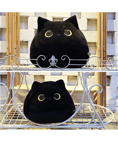 ZMUP Black Cat Plush Toy Cute Round Big-Eyed Black Cat Plush Pillow Stuffed Animal Toy (21.6 inch) $26.07 Kids' Plush Toy Pil...