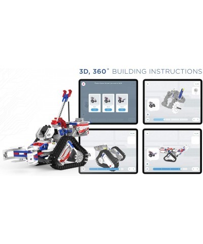 JIMU Robot Competitive Series: Champbot Kit/ App-Enabled Building & Coding STEM Robot Kit (522 Pcs) from Robotics Blue $74.26...