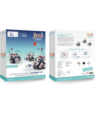 JIMU Robot Competitive Series: Champbot Kit/ App-Enabled Building & Coding STEM Robot Kit (522 Pcs) from Robotics Blue $74.26...