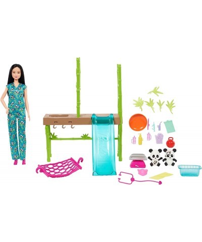 Doll and Accessories Panda Care and Rescue Playset Vet Doll 2 Pandas with Color-Change Transformation and 20+ Pieces $57.98 D...