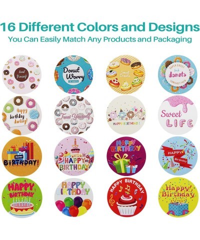 1000 Pieces Happy Birthday Stickers for Kids Classroom Party Decoration (1 Inch 2 Rolls) $21.62 Kids' Stickers