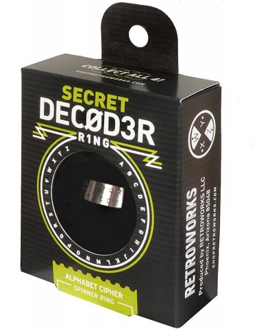 Authentic - Secret Decoder Ring / Alphabet Shift / 4th of the Decoder Ring Series $32.98 Kids' Dress-Up Accessories