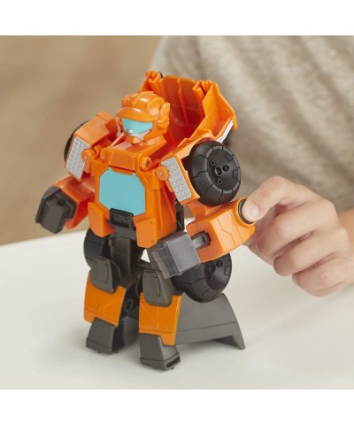 Transformers Rescue Bots Academy Wedge The Construction-Bot Converting Toy Robot 6-Inch Collectible Action Figure for Kids Ag...