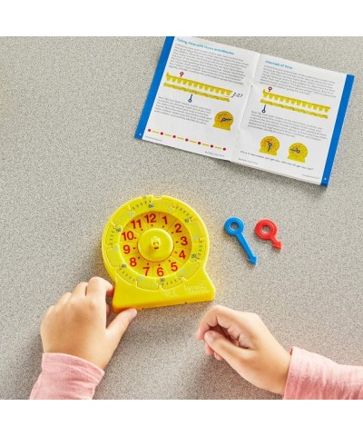 NumberLine Clock Telling Time Teaching Clock Learn to Tell Time Clock Analog Classroom Learning Clock Teaching Time Math Mani...