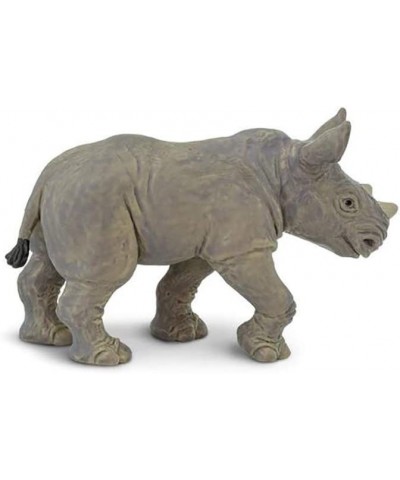 Safari Ltd Wild Safari Wildlife White Rhino Baby $19.80 Kids' Play Animal Figures