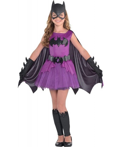 Purple Batgirl Halloween Costume for Girls Batman Small (4-6) Includes Dress Cape Mask and More $76.88 Kids' Costumes