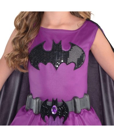 Purple Batgirl Halloween Costume for Girls Batman Small (4-6) Includes Dress Cape Mask and More $76.88 Kids' Costumes