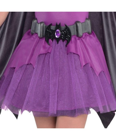 Purple Batgirl Halloween Costume for Girls Batman Small (4-6) Includes Dress Cape Mask and More $76.88 Kids' Costumes