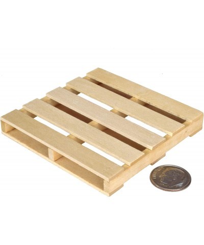 Mini Cinder Blocks with Pallet 1/12 Scale (48 Pack) $57.26 Miniature Novelty Toys