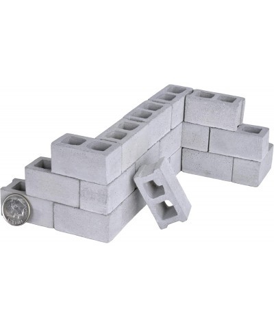 Mini Cinder Blocks with Pallet 1/12 Scale (48 Pack) $57.26 Miniature Novelty Toys