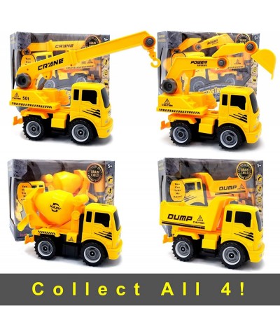 Construct A Truck - Mixer. Take it Apart & Put it Back Together + Friction Powered(2-Toys-in-1!) Awesome Award Winning Toy Th...