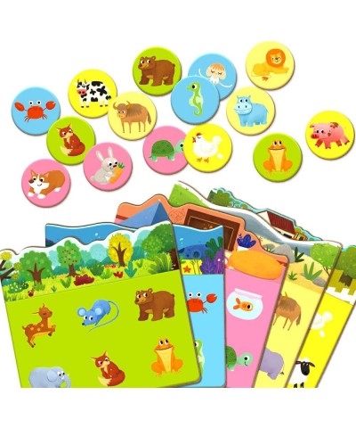 Matching Game - 30 PCS Animal Lotto Game for Kids Memory Card Games for Kids 3 and Up Preschool Learning Toys for Toddlers 1-...