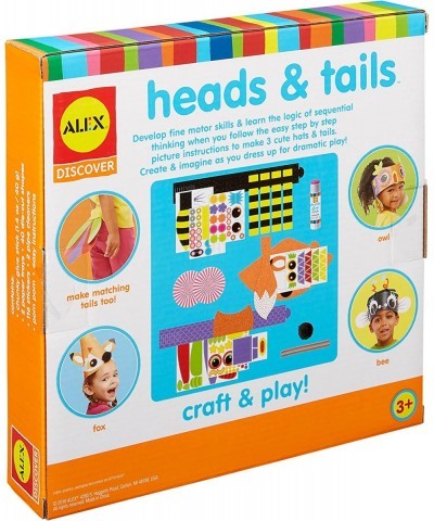 Heads and Tails Craft Kit $30.10 Kids' Drawing & Writing Boards