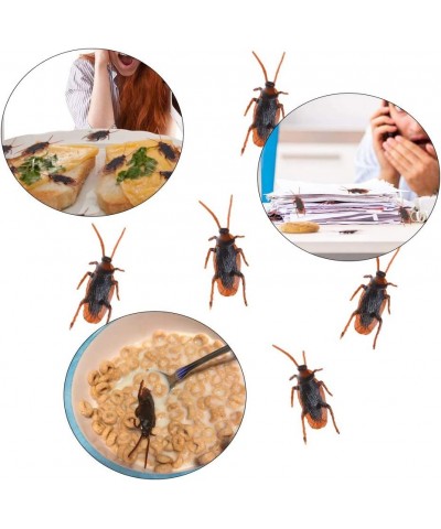 100PCS Fake Roaches Prank Cockroach Plastic Roach Trick Toys for Party Halloween Decoration $14.82 Gags & Practical Joke Toys