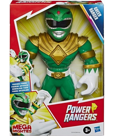 Playskool Heroes Mega Mighties Green Ranger 10-inch Figure Mighty Morphin Collectible Toys Kids Ages 3 and Up $31.77 Action F...