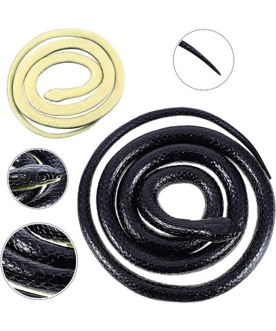 10 Pcs Rubber Snakes 29 Inch 51 Inch Realistic Snakes Pretty Good Gag Halloween Props Medusa Costume Fake Snakes Helping Save...