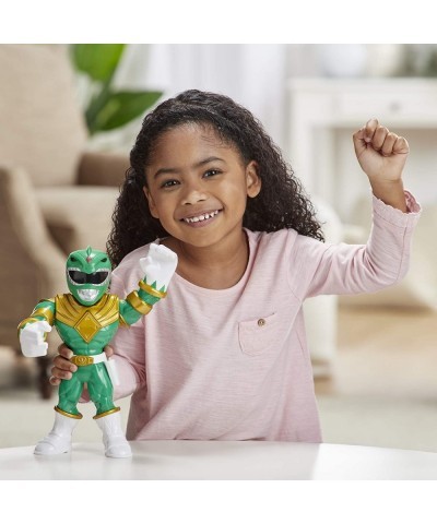 Playskool Heroes Mega Mighties Green Ranger 10-inch Figure Mighty Morphin Collectible Toys Kids Ages 3 and Up $31.77 Action F...