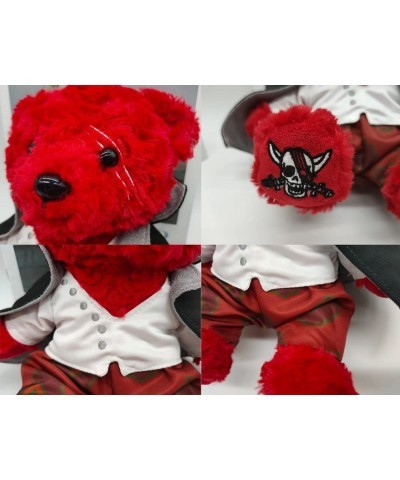 9'' Red Bear Plush Toy Red Bear Pirates Cosplay Plush Doll Stuffed Plush Figure Plushie Pillow Soft Plushies $38.27 Kids' Plu...