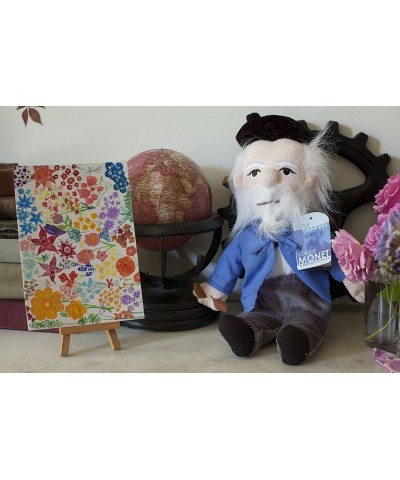 Claude Monet Doll - 11" Soft Stuffed Plush Little Thinker $43.71 Plush Puppets