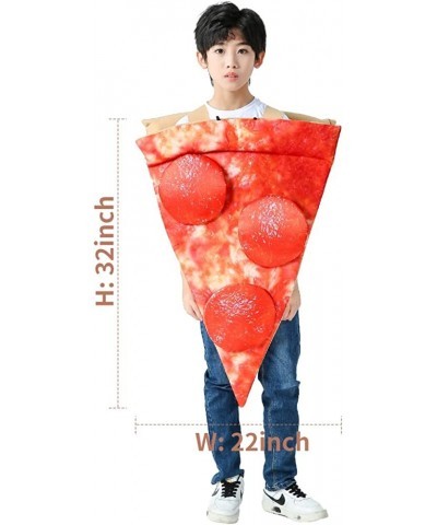 Unisex Children Pizza Cosplay Costume One Size Fits Most $27.23 Kids' Costumes