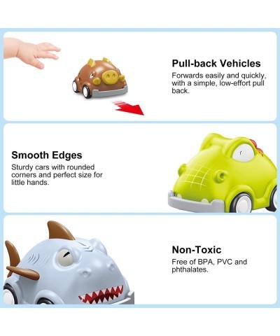 Dinosaur Toy Truck Car Toys for Toddlers 9 in 1 Carrier Trucks for 3 4 5 6 Years Old Boys and Girls Friction Power Truck Tran...