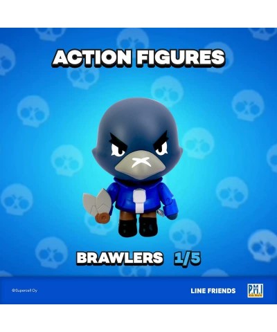 Brawl Stars Action Figure | Crow Figure | 4.5-Inch-Tall Collectibles | Brawl Stars Toy Figurine| Ofically Licensed Toys Super...