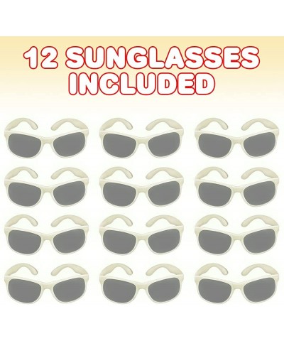 Sunglasses for Kids Set of 12 Shades Cool Birthday and Pool Party Favors for Boys and Girls Photo Booth Props for Weddings Fu...