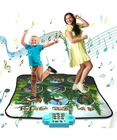 Dinosaur Dance Mat Toys for 3-10 Year Old Boys Girls Dance Pad with LED Light Electronic Toy Birthday Christmas Xmas Gifts fo...