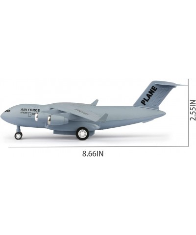 1400 Scale Die Cast Metal Transport Airplane Model with Pull Back Action and Music and Light for Kids $29.37 Kids' Play Airpl...