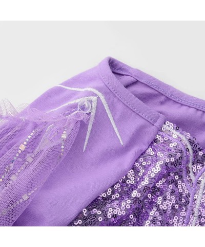 Girls Sparkly Princess Costume Snow Party Dress up Purple Halloween Cosplay Pageant Costume $45.83 Kids' Costumes