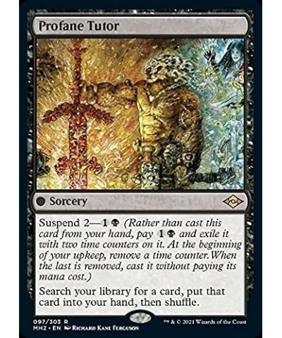 Magic: the Gathering - Profane Tutor (097) - Modern Horizons 2 $11.67 Trading Cards & Accessories