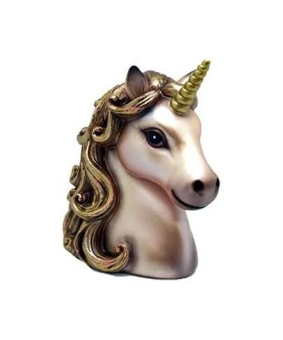 Toy Banks Coin Money Container Pink Metallic Unicorn Pretty Flowing Golden Hair Majestic Magic $29.35 Kids' Money Banks