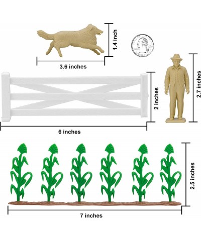 BMC Classic Marx Grandpa's Garden - 13pc Plastic Farm Dog & Crops Playset $28.49 Play Figure Playsets